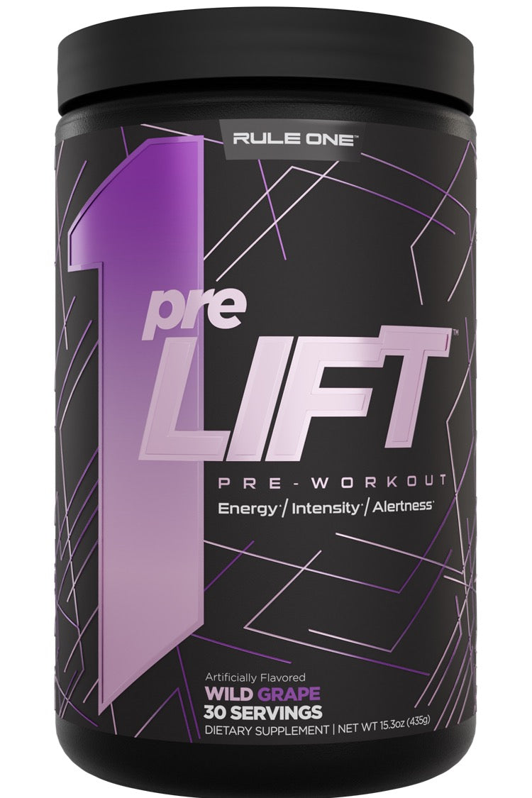 Rule 1 PreLIFT Pre-Workout 30 Serves 450g