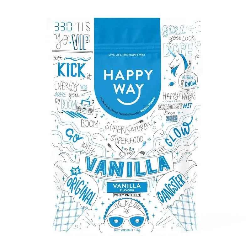 Happy Way Whey Protein Powder 500g/1kg/2kg