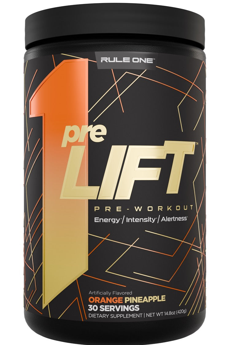 Rule 1 PreLIFT Pre-Workout 30 Serves 450g