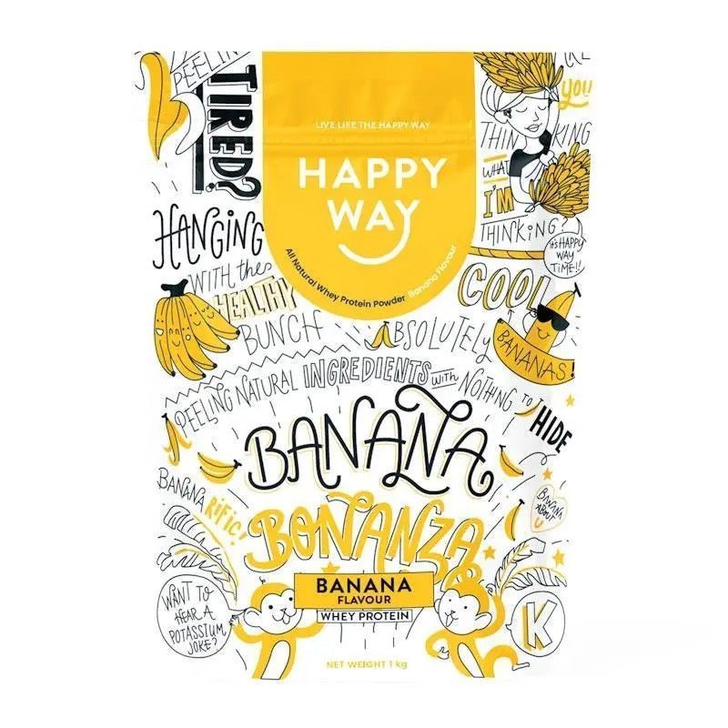 Happy Way Whey Protein Powder 500g/1kg/2kg