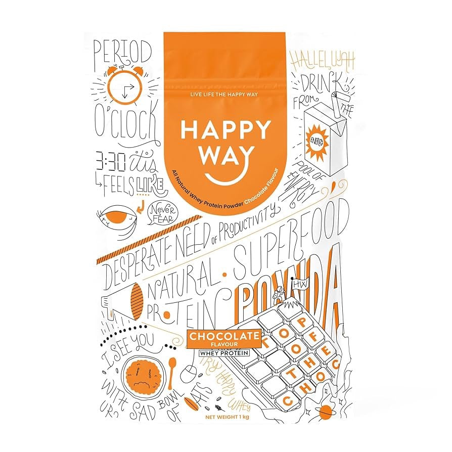 Happy Way Whey Protein Powder 500g/1kg/2kg