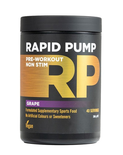 Rapid Pump Non Stim Pre-workout 360g 40serves