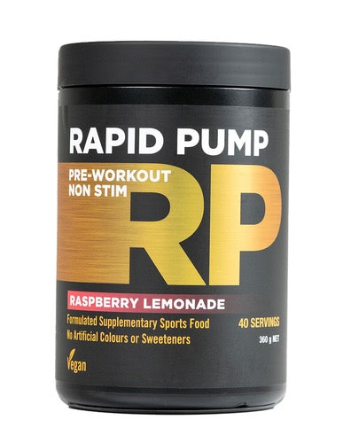 Rapid Pump Non Stim Pre-workout 360g 40serves