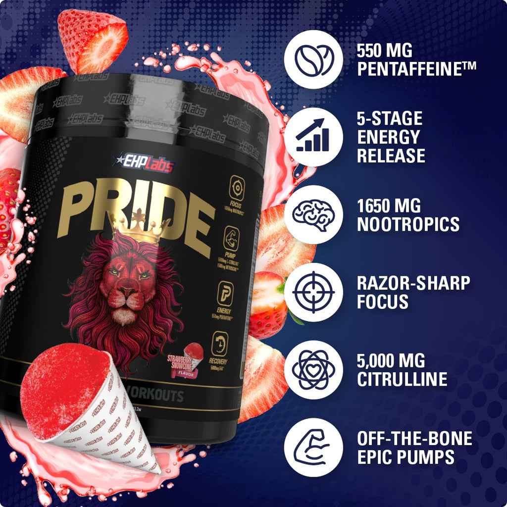 EHP Labs Pride Pre-Workout 40/20 Serves 358g