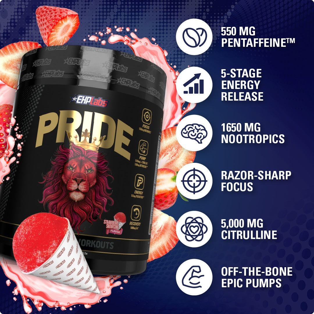 EHP Labs Pride Pre-Workout 40/20 Serves 358g