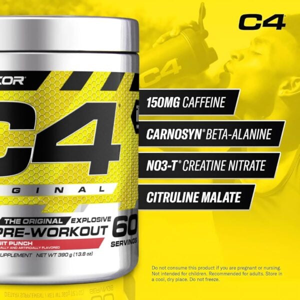 C4 Pre-workout 390g 60serves