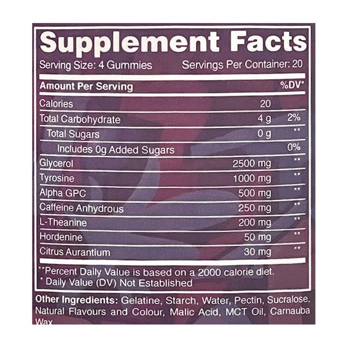 Ediblez Stim Bears Pre-workout 20serves