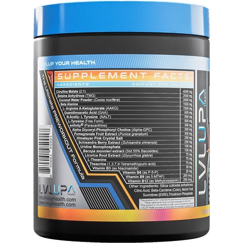 LVLUP Ready UP Pre-workout 540g 30serves