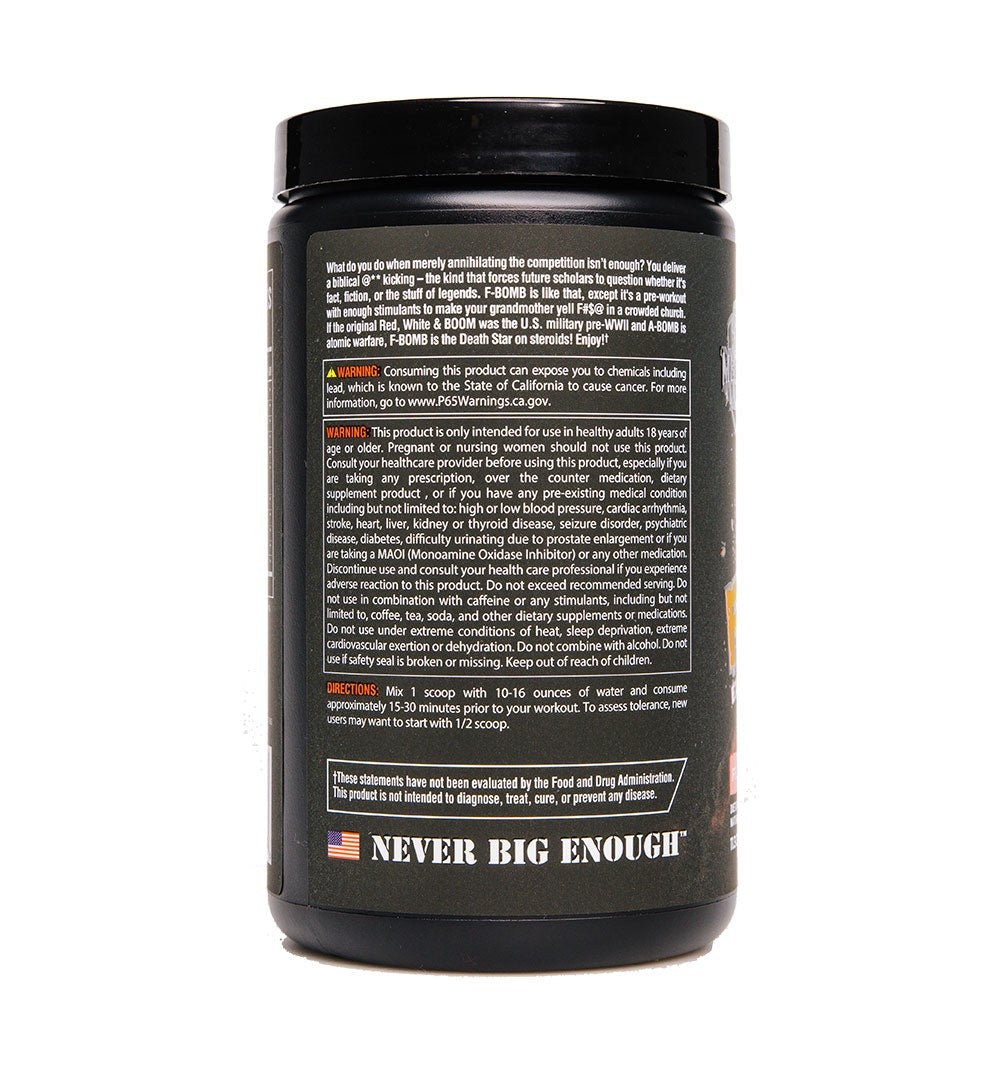 Merica Labz F-BOMB Pre-workout 320g 20serves