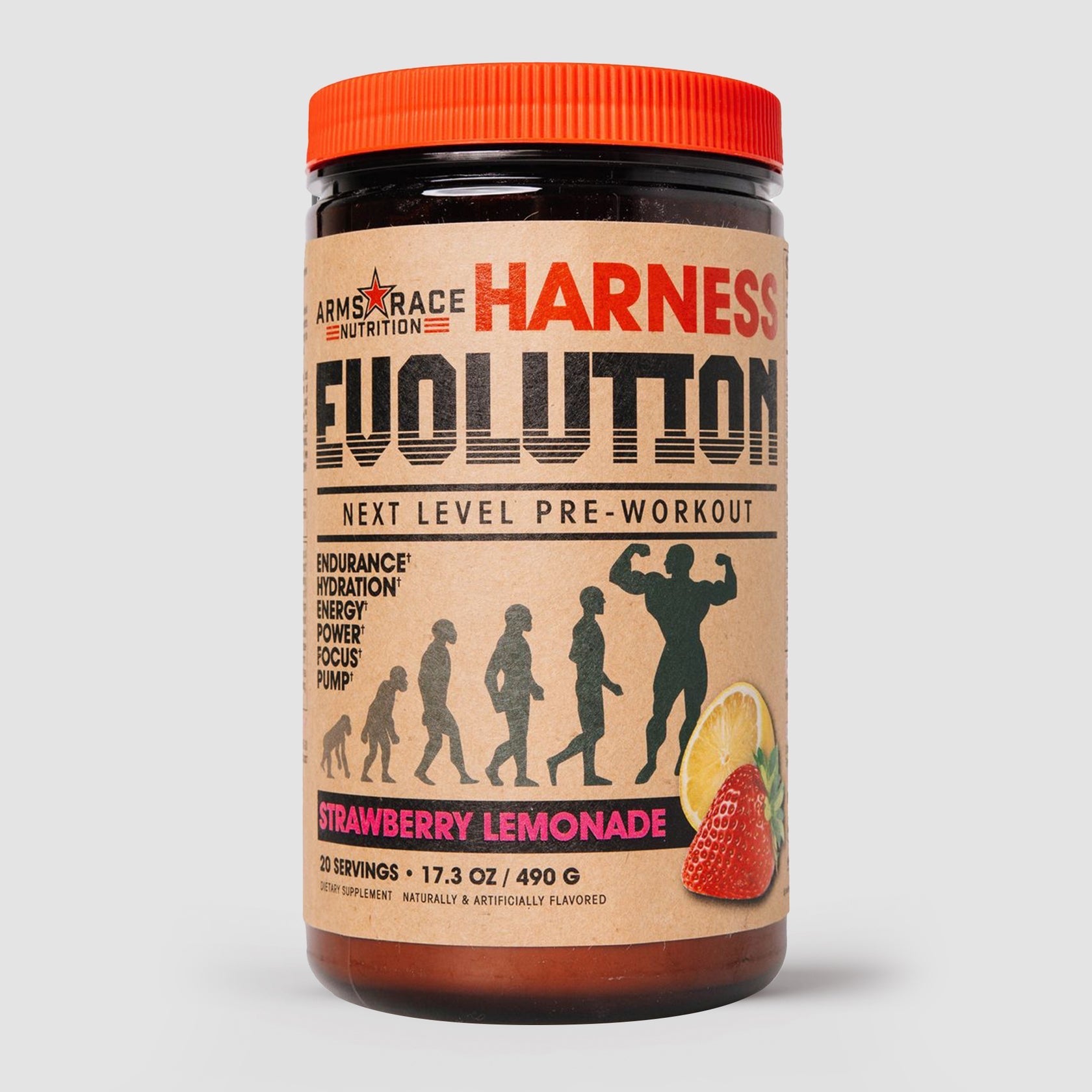 Arms Race Nutrition Harness Evolution Pre-workout 496g 20serves
