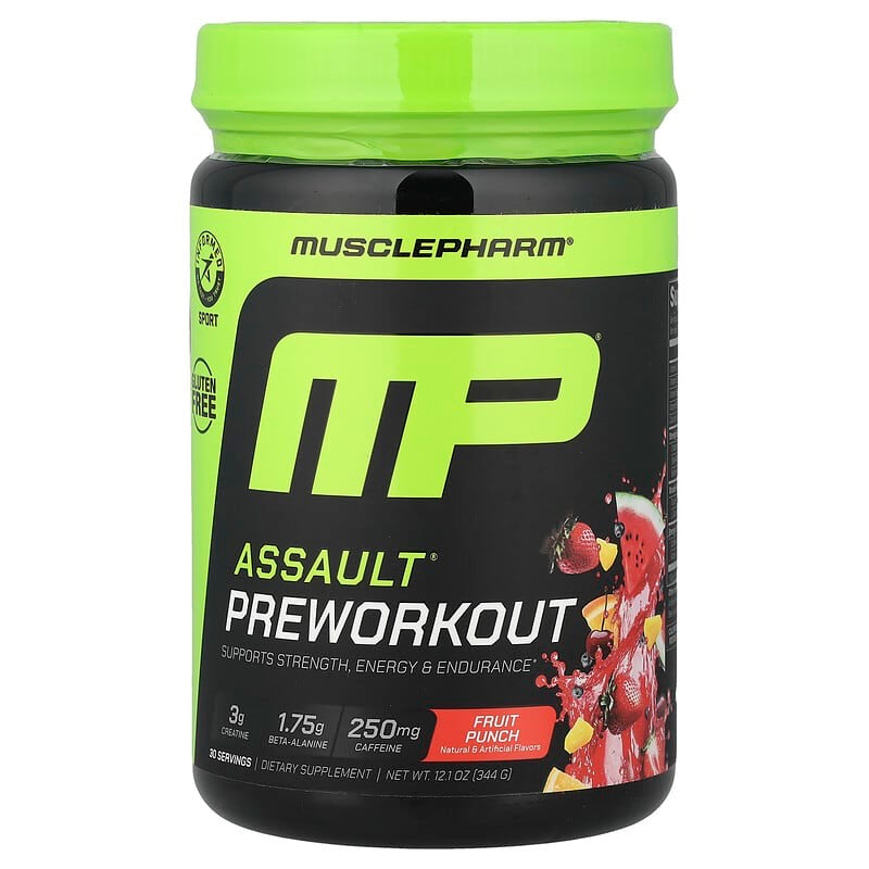 MusclePharm Assault Pre-workout 345g 30serves