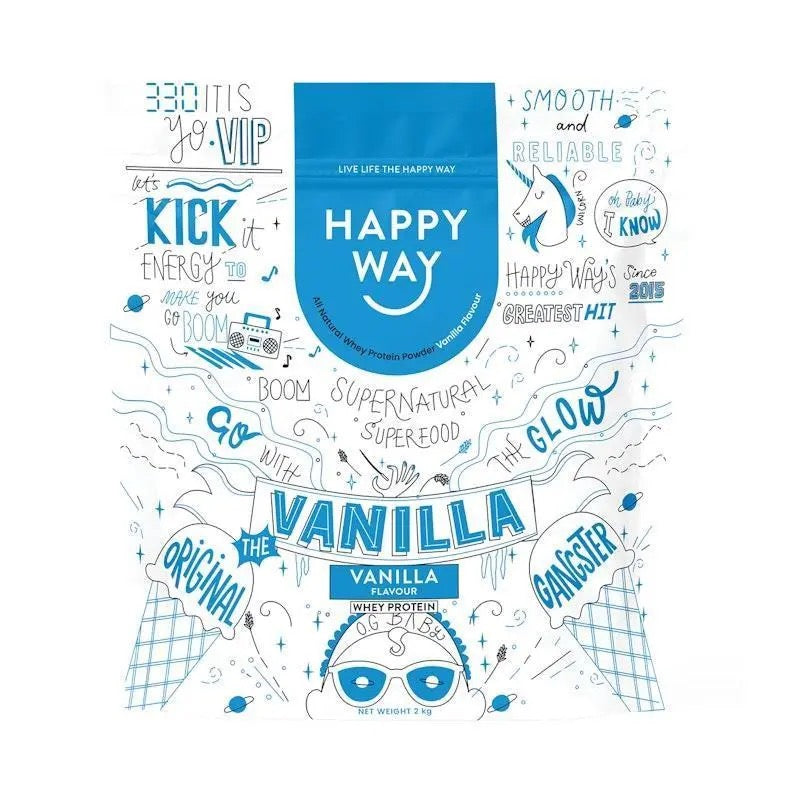 Happy Way Whey Protein Powder 500g/1kg/2kg
