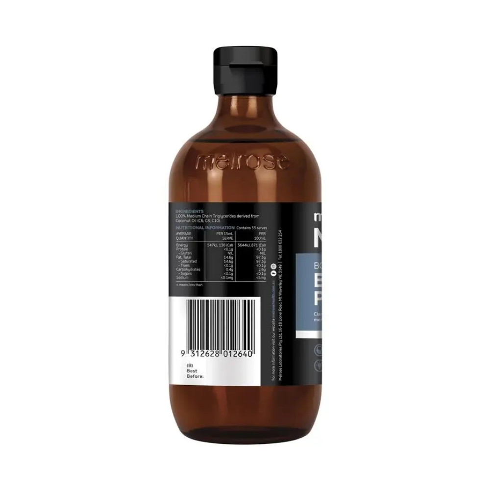 Melrose MCT Oil Brain Power 500ml