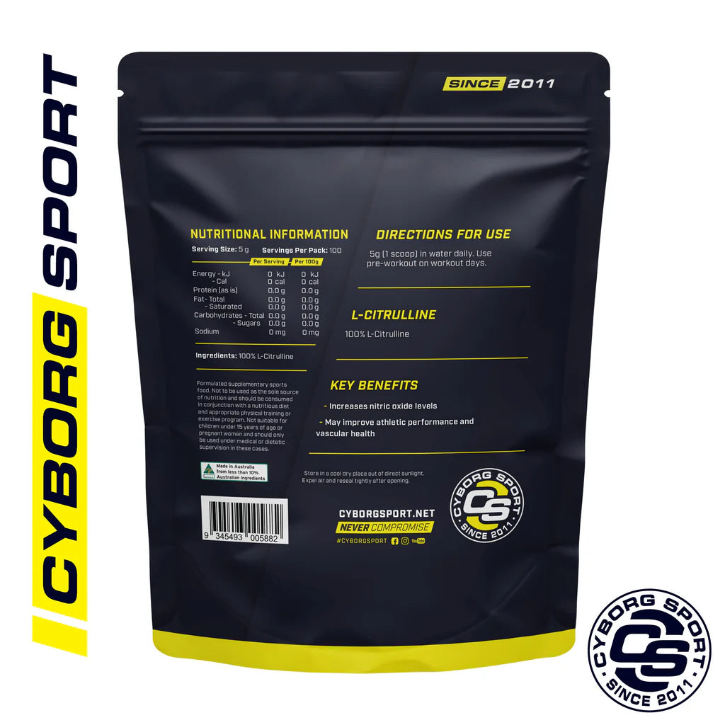 Cyborg Sport L-Citrulline 500g & 1kg
