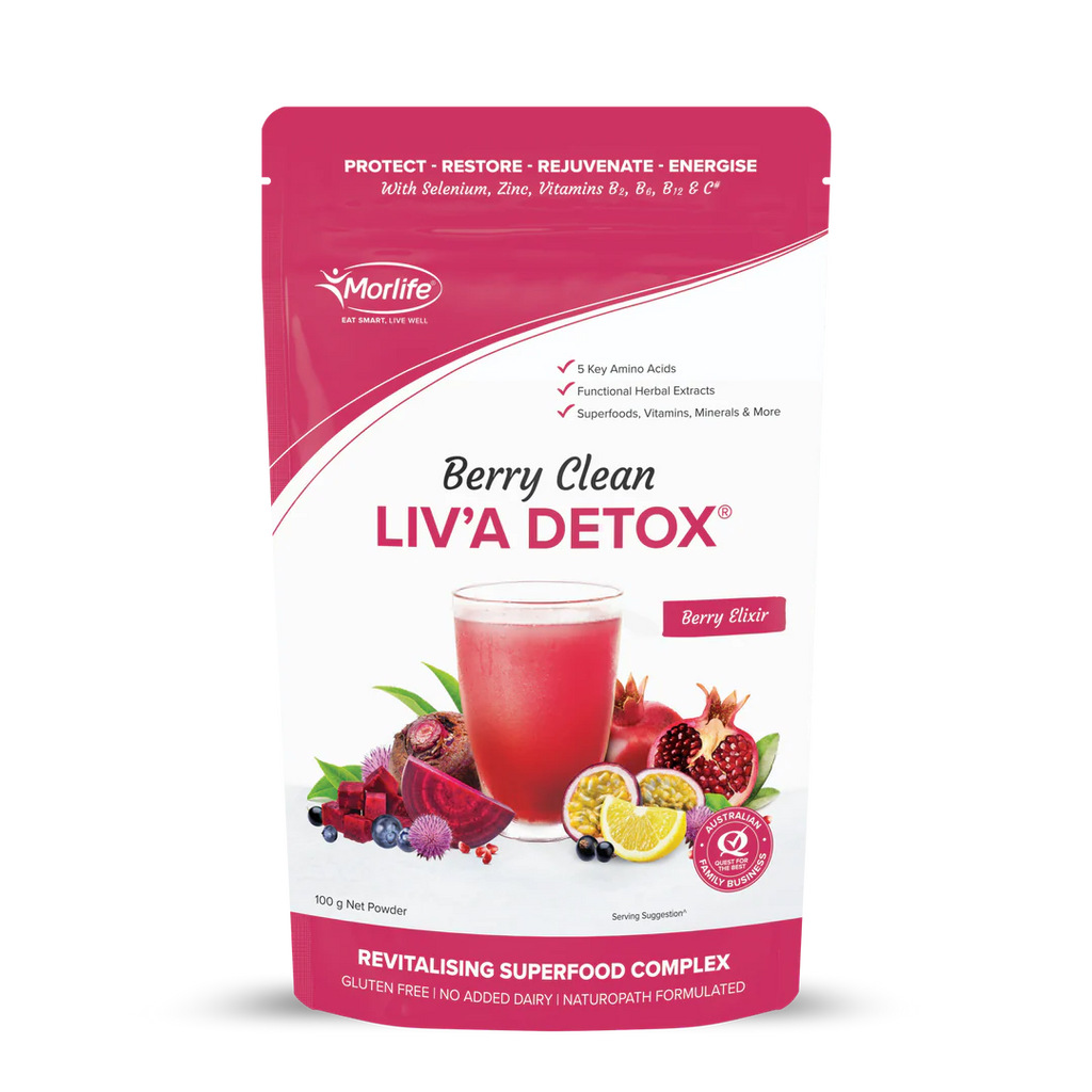 Morlife Berry Clean Liva Detox Berry Elixir