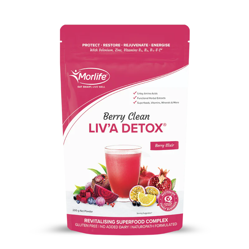 Morlife Berry Clean Liva Detox Berry Elixir