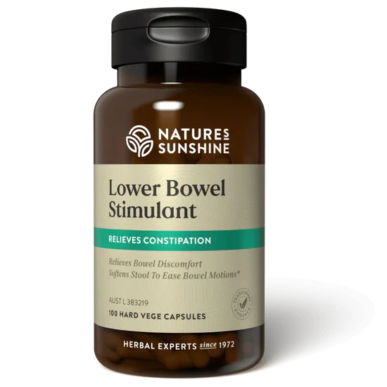 Natures Sunshine Lower Bowel Stimulant 100 Caps