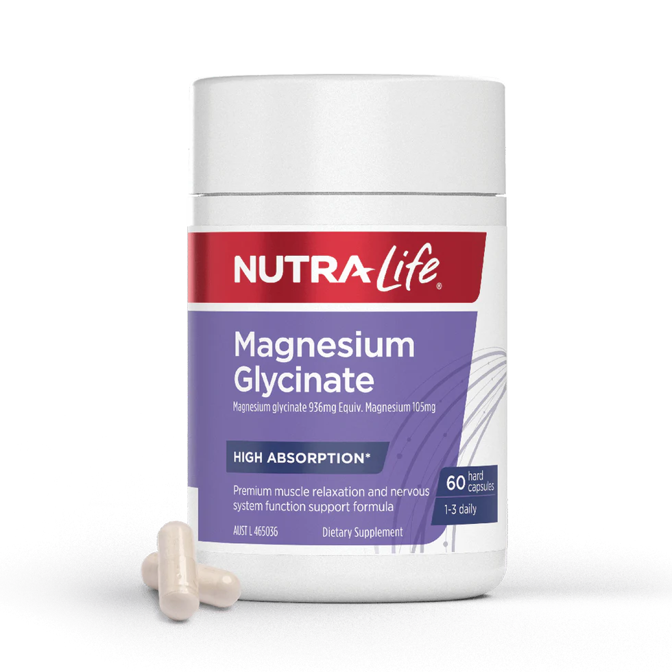Magnesium Glycinate Capsules 60 Hard Capsules