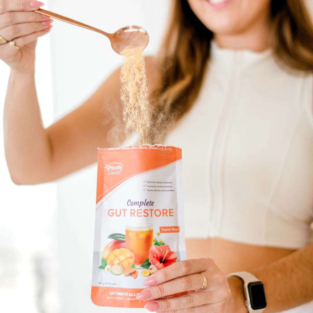 Morlife Complete Gut Restore Berry Melon 200g