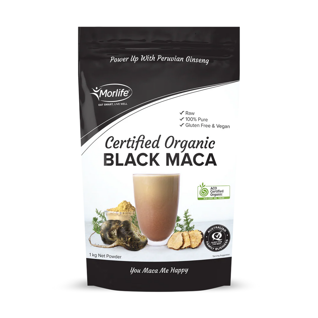 Morlife Organic Black Maca Powder