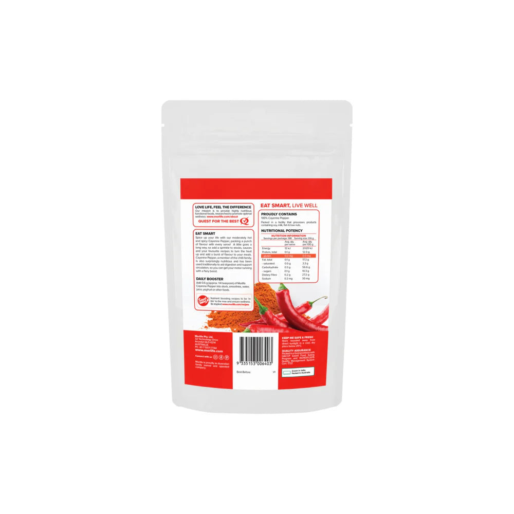 Morlife Ground Cayenne Pepper 100g