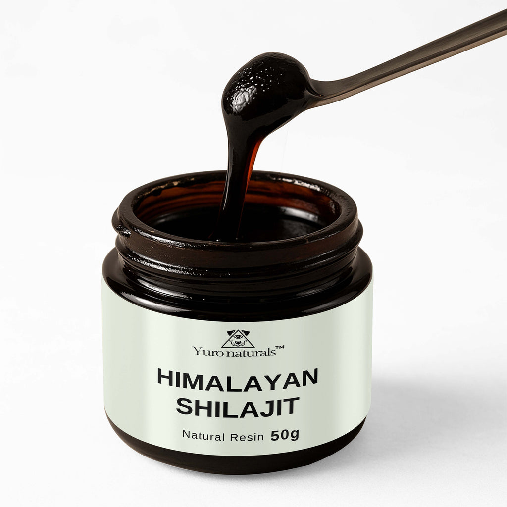 Yuro Naturals™ Shilajit Resin – 50g | Himalayan Fulvic Minerals