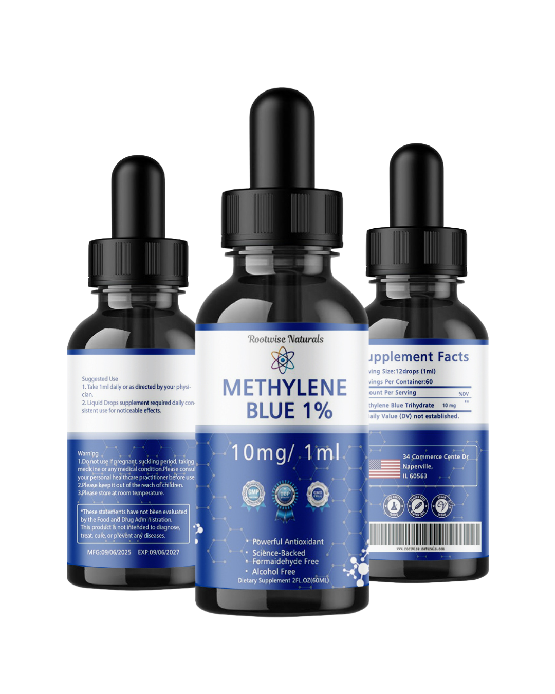 Methylene Blue 1% - Rootwise Naturals
