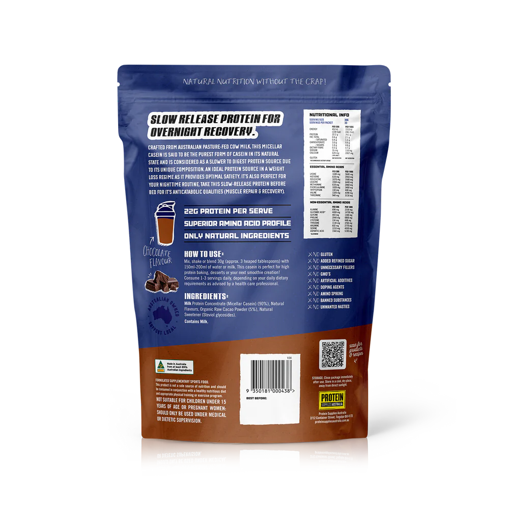 Protein Supplies Australia Micellar Casein Protein 1kg