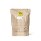 Beige package of Protein Supreme Australia collagen peptides on a white background