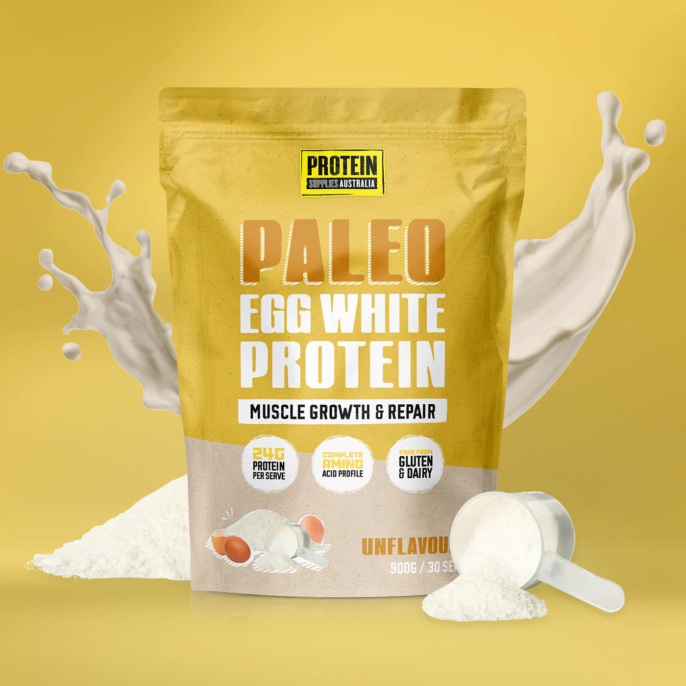 Protein Supplies Australia Egg White Protein Unflavoured