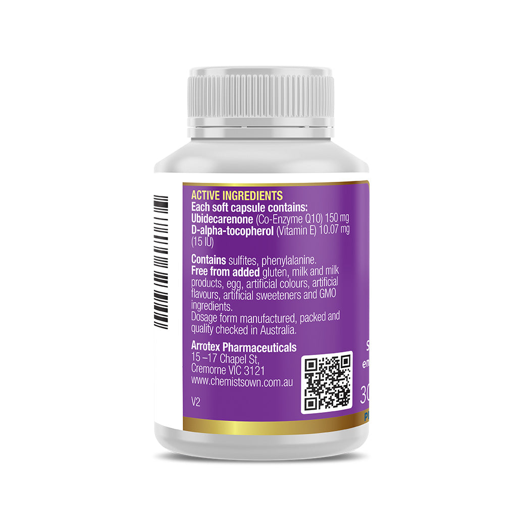 Chemists’ Own CoQ10 Ultra150mg
