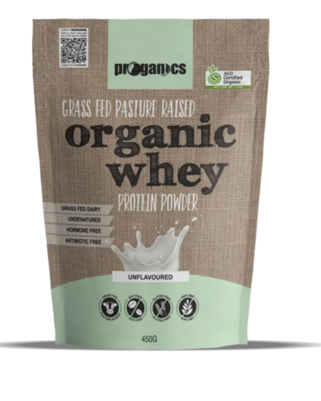 Proganics Organic Whey 450g