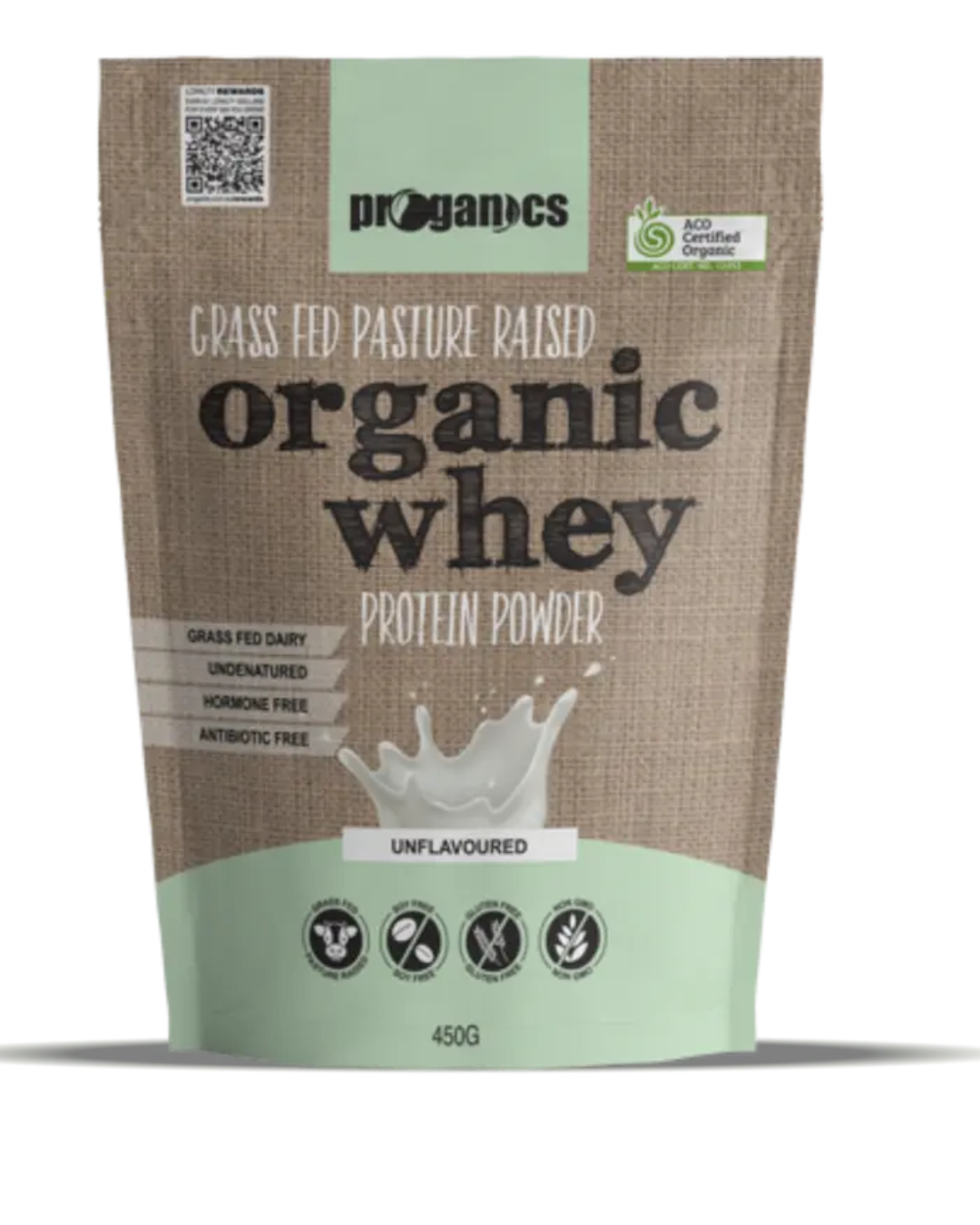 Proganics Organic Whey 450g