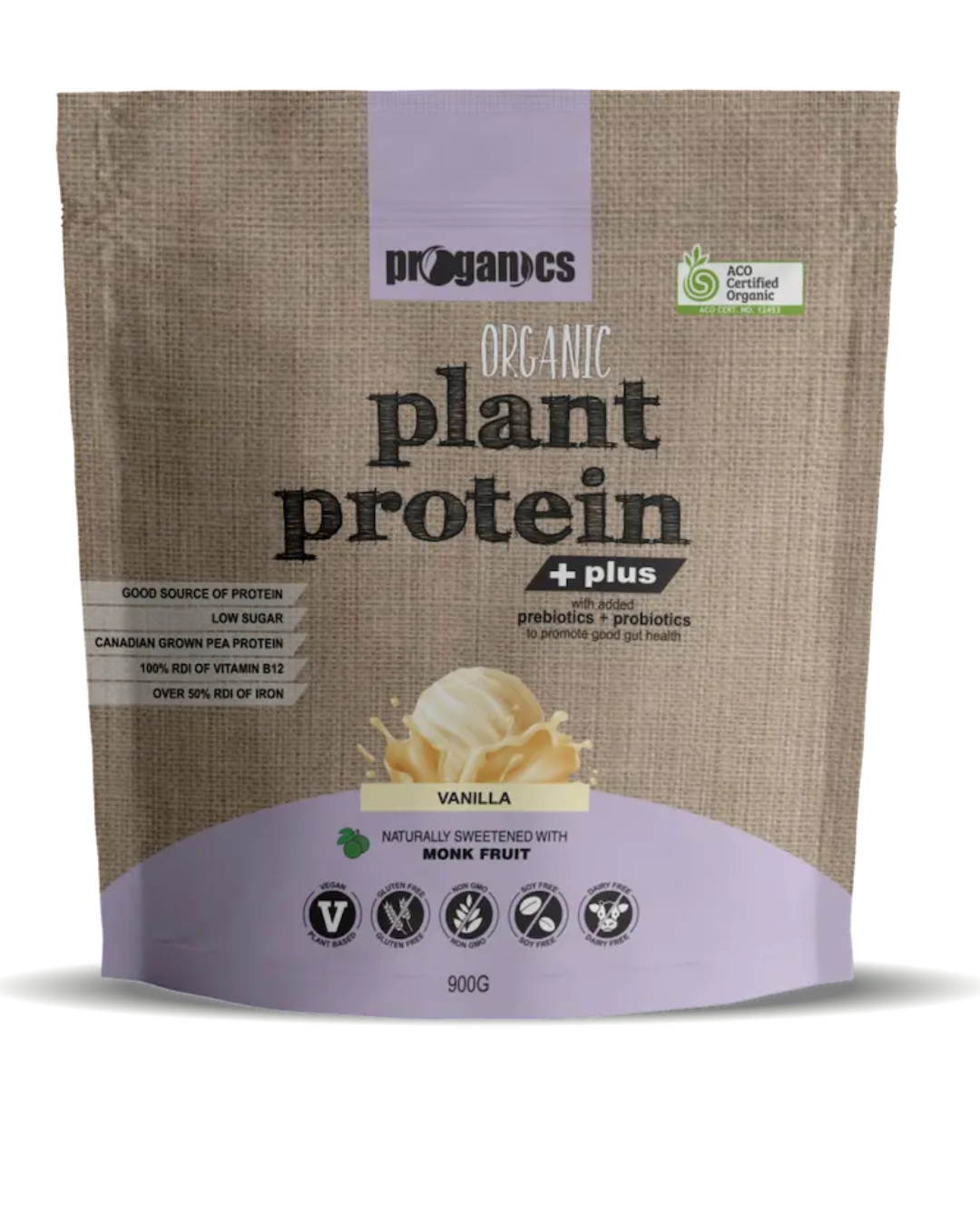 Proganics Organic Plant Protein Plus