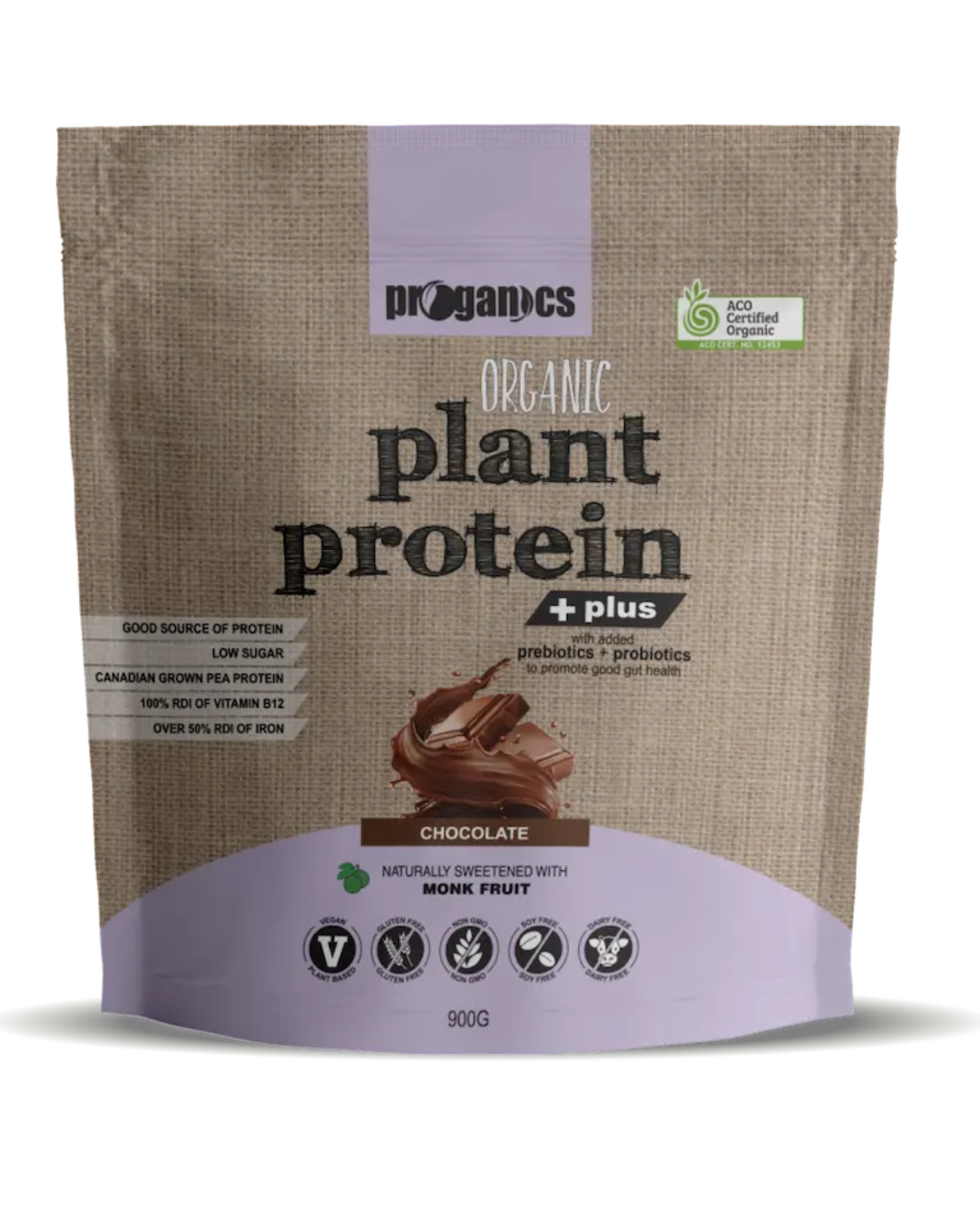 Proganics Organic Plant Protein Plus