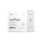 Box of 'switch coffee' on a white background