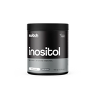 Container of inositol with 'switch' branding on a white background