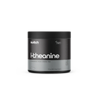 Container of i-theanine supplement with 'switch' branding on a white background