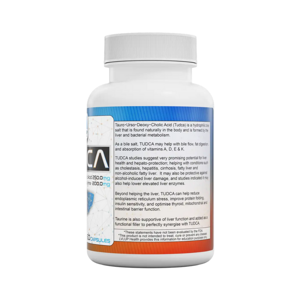 LVLUP Health Tudca 250mg 60 serves