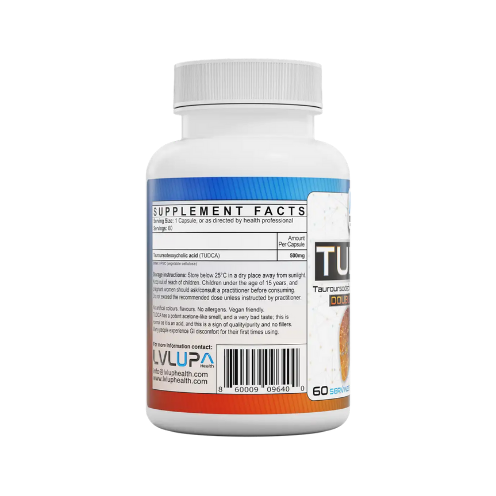 LVLUP Health TUDCA Double Strength 60 Caps