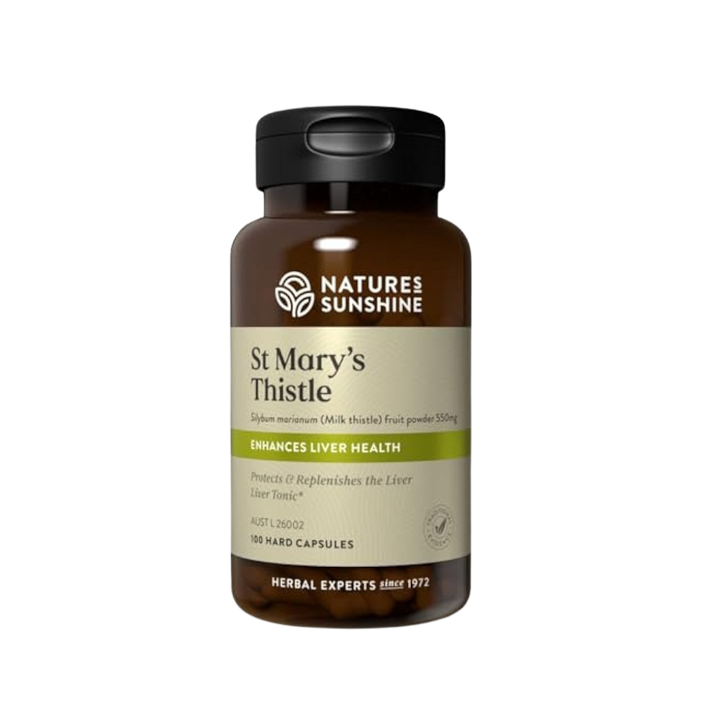 Natures Sunshine St Mary's Thistle 100 Capsules