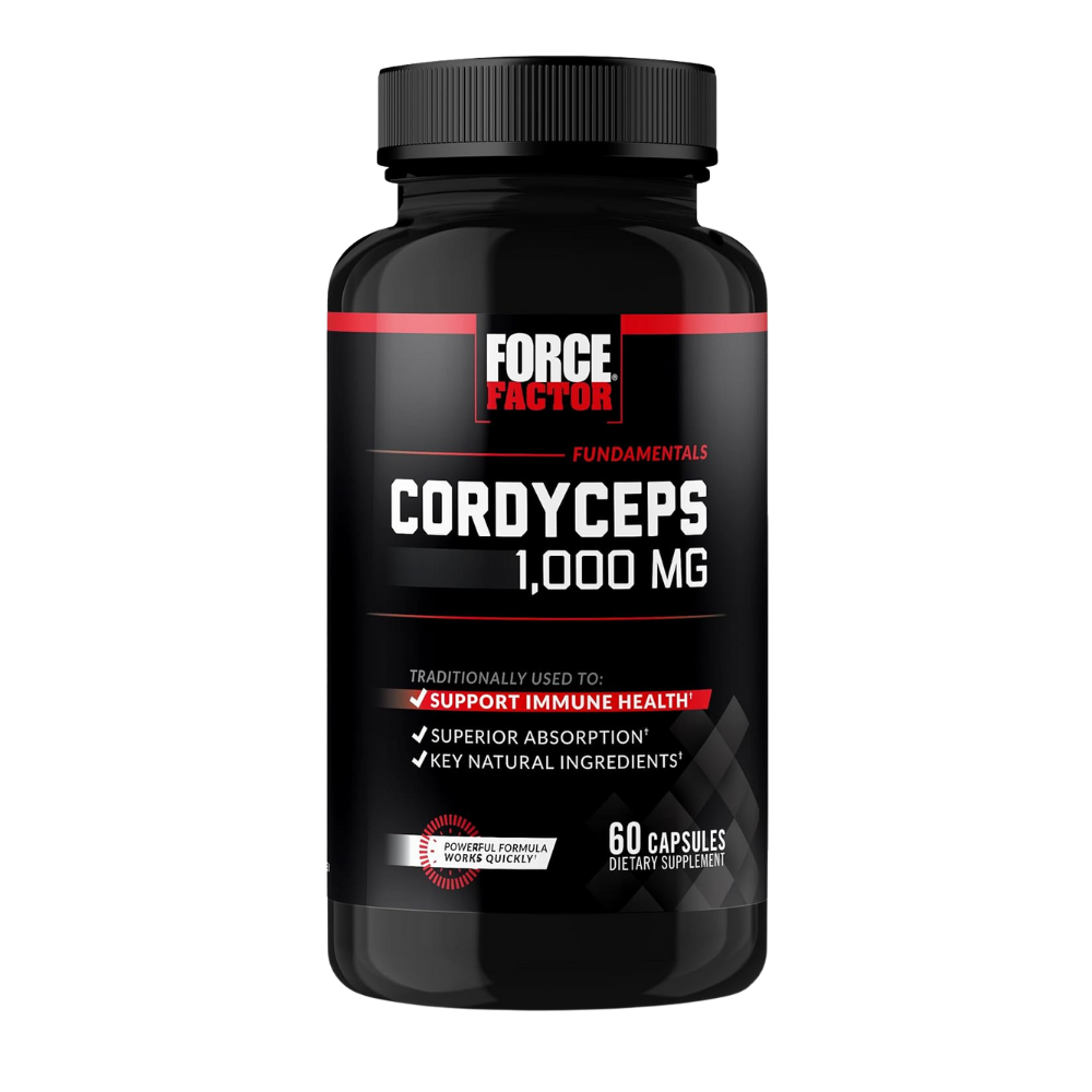 Force Factor Cordyceps 1,000 MG 60 Capsules