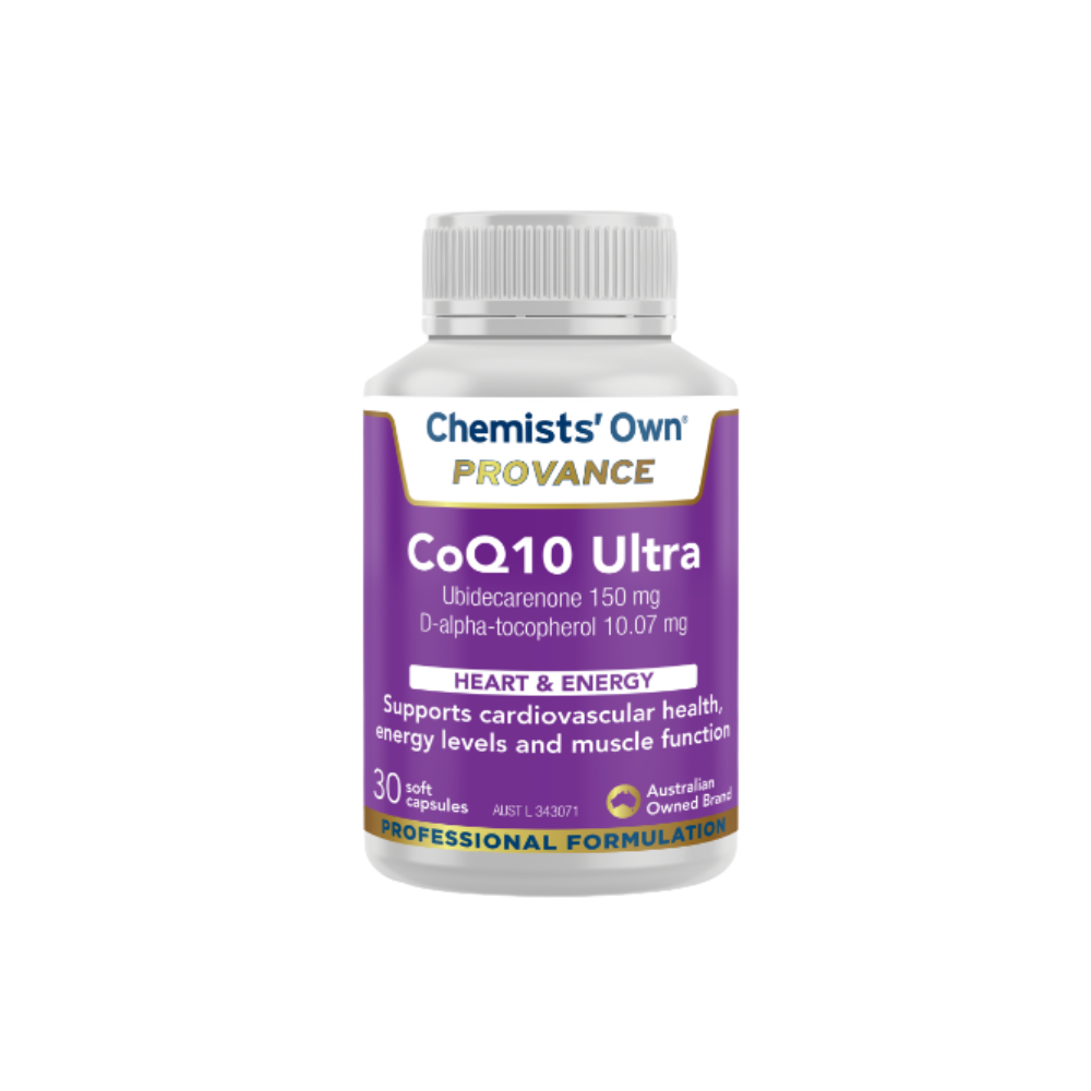 Chemists Own Provance CoQ10 Ultra 30 Soft Capsules