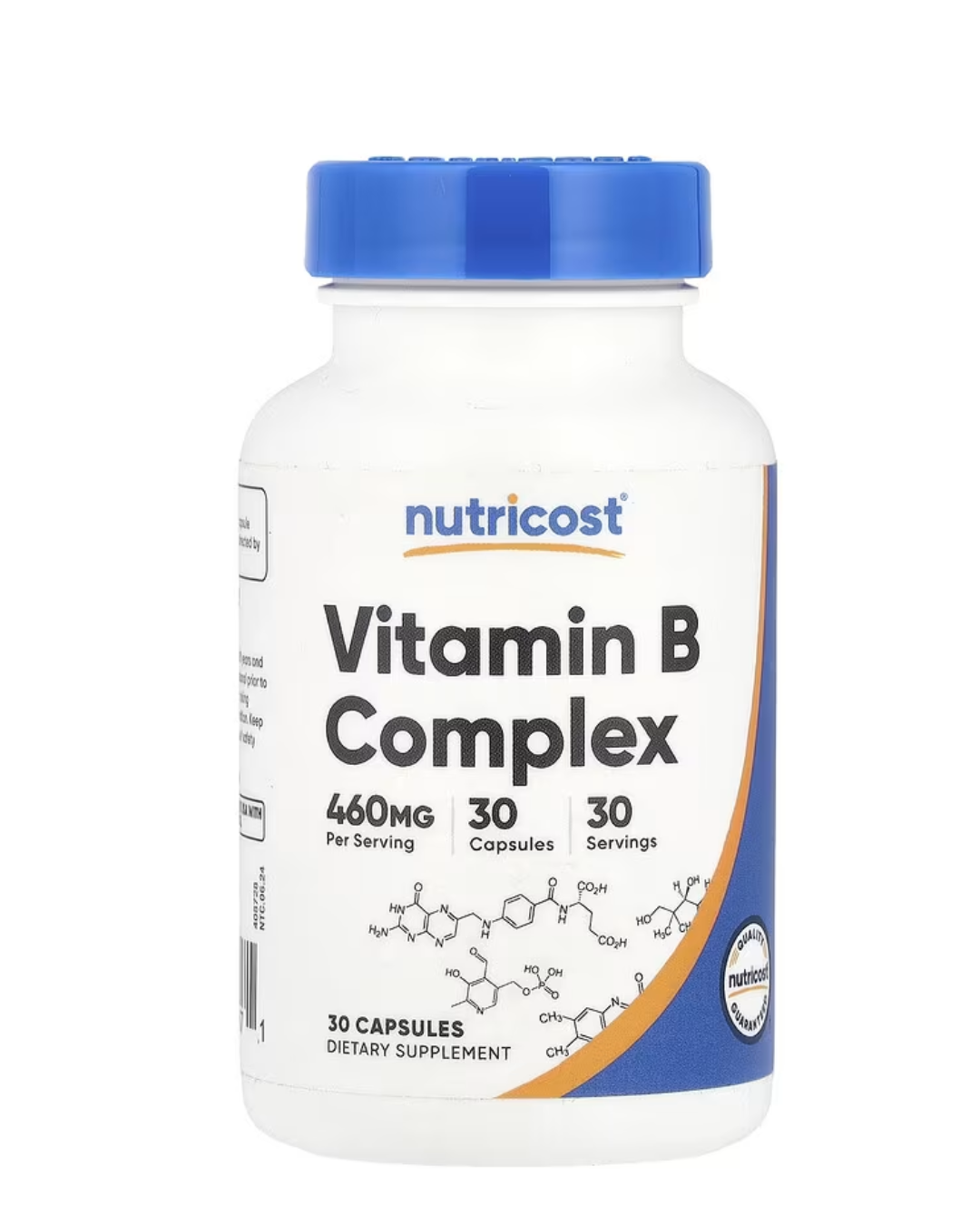Nutricost Vitamin B Complex 460mg 30 Capsules