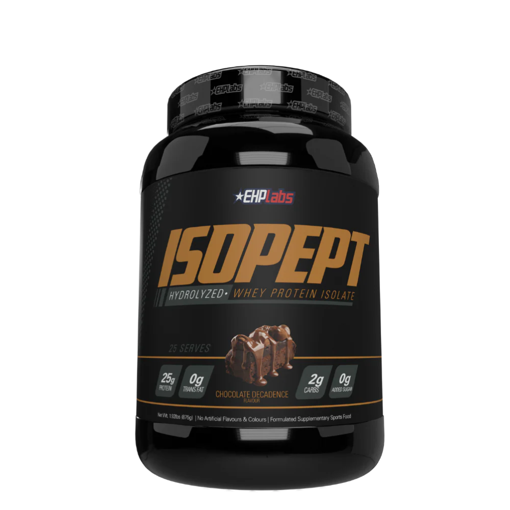 EHP Labs Isopept 2lb Whey Protein Hydrolysed+WPI 25 Serves 875g
