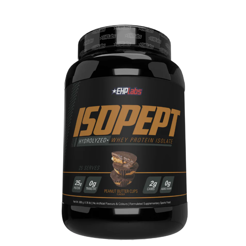 EHP Labs Isopept 2lb Whey Protein Hydrolysed+WPI 25 Serves 875g