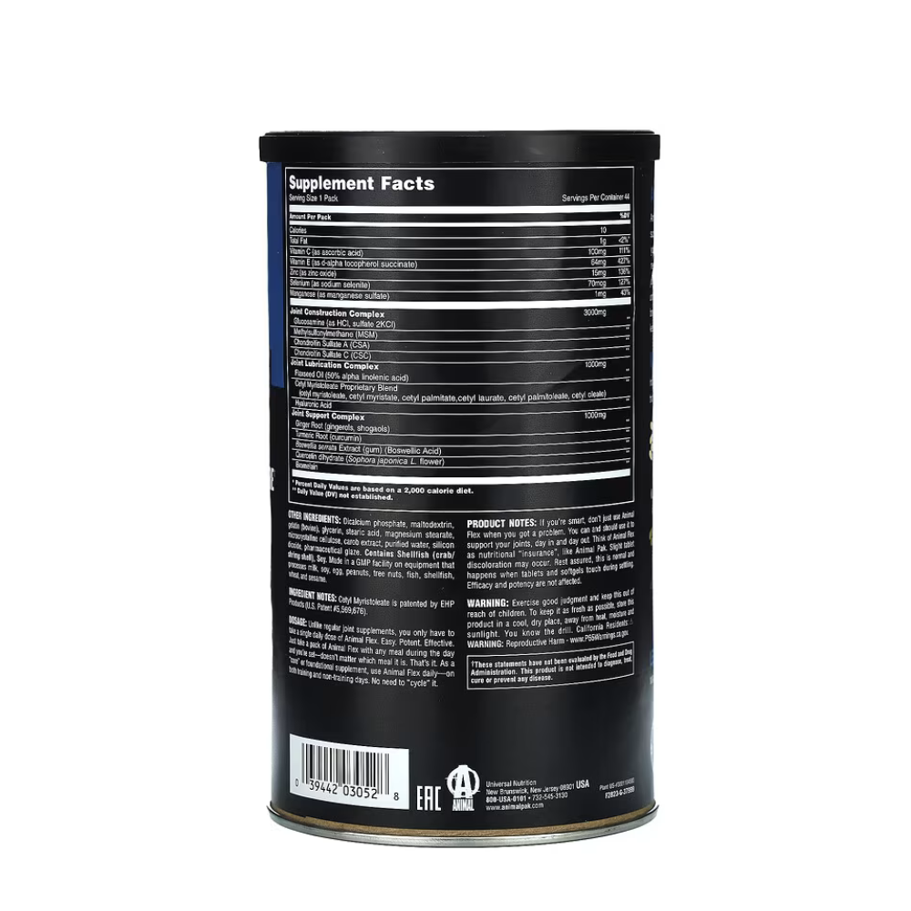 Animal Flex Comprehensive Joint Care 44 Day Supply