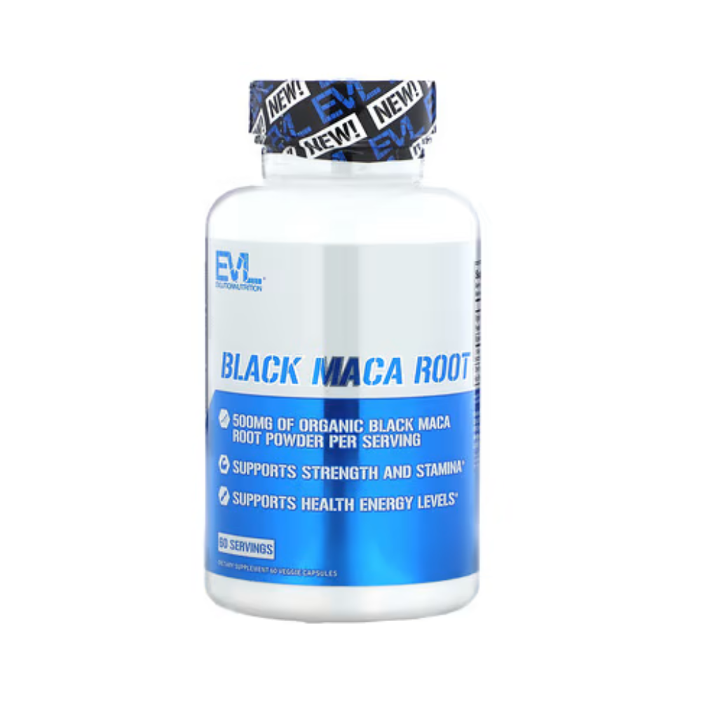 EVLution Nutrition, Black Maca Root, 60 Veggie Capsules