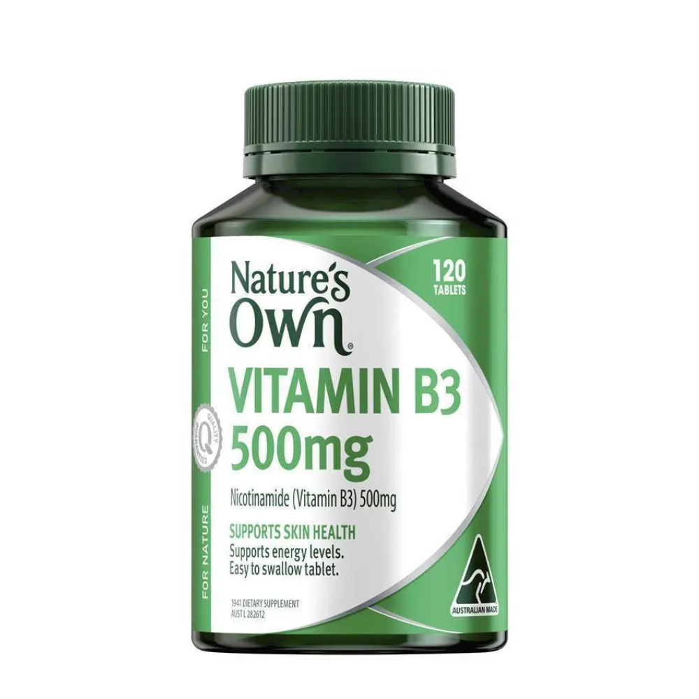 Nature's Own Vitamin B3 500mg
