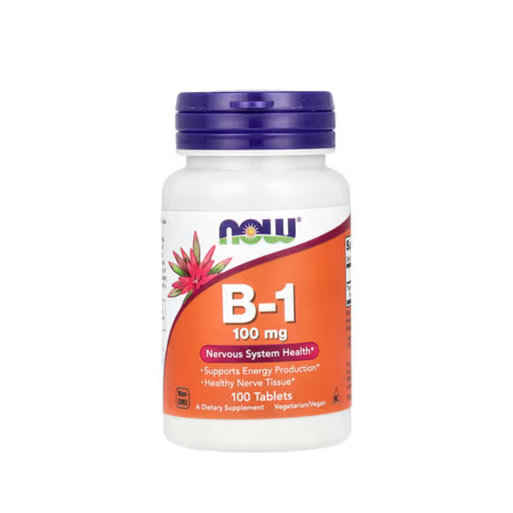 NOW Foods Vitamin B-1 100 Tablets